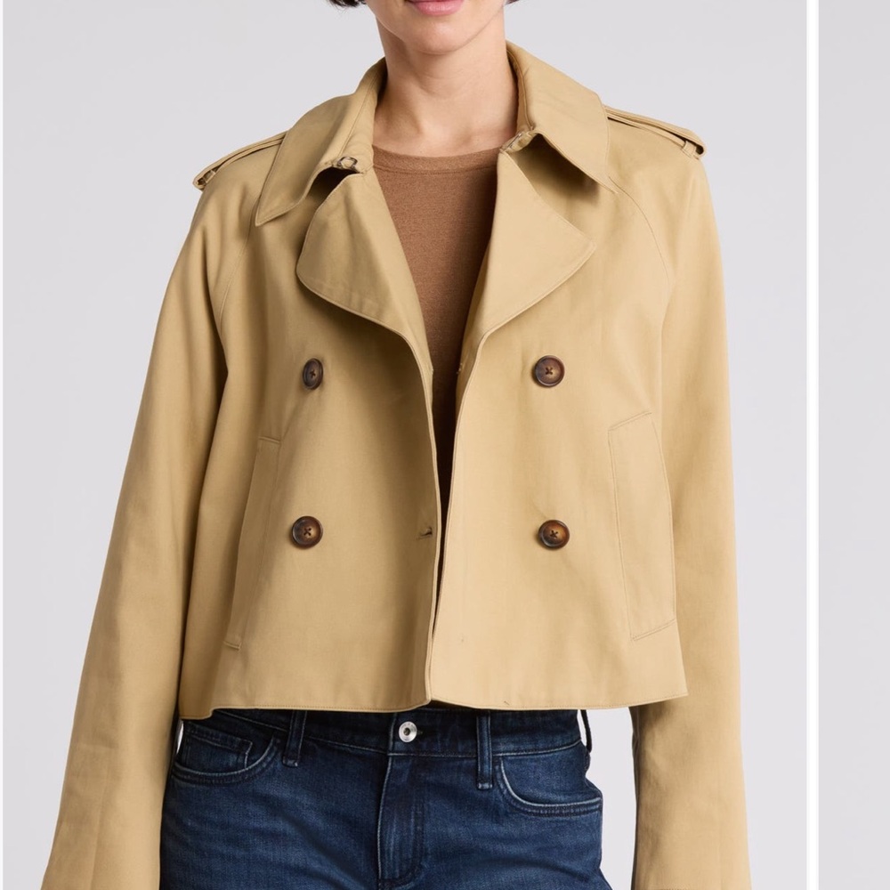 Rag & Bone Cropped Trench Jacket